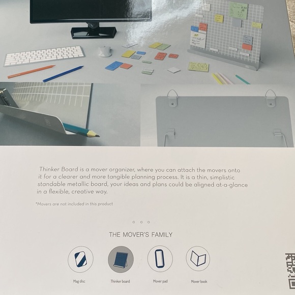 THINKERBOARD Mover Organizer by Bracestorming.com NIB - Picture 3 of 3